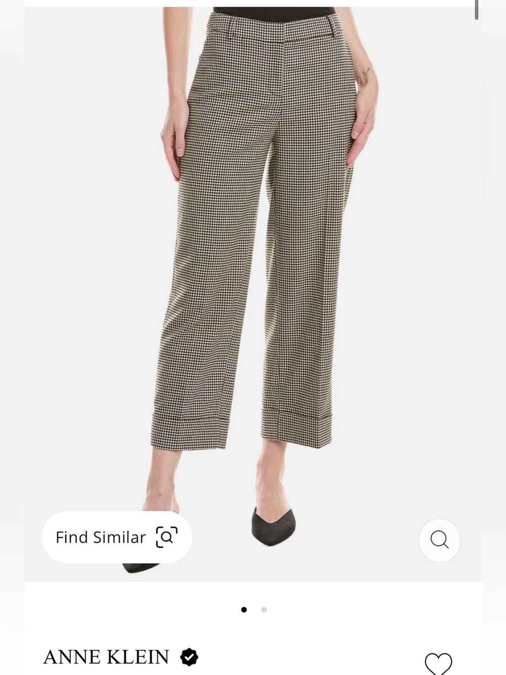 Anne Klein cropped pants
